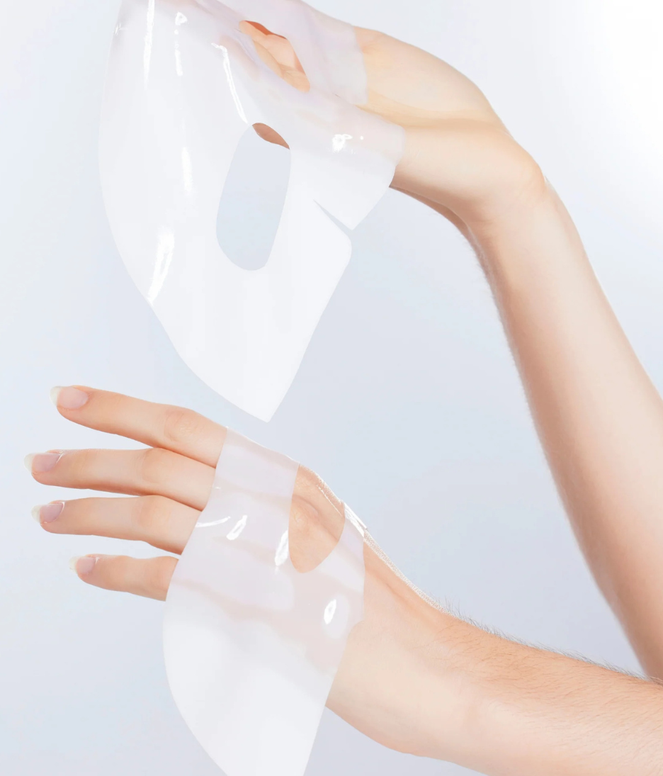 COSRX Advanced Snail Mucin Glass Glow Hydrogel Mask texture 1