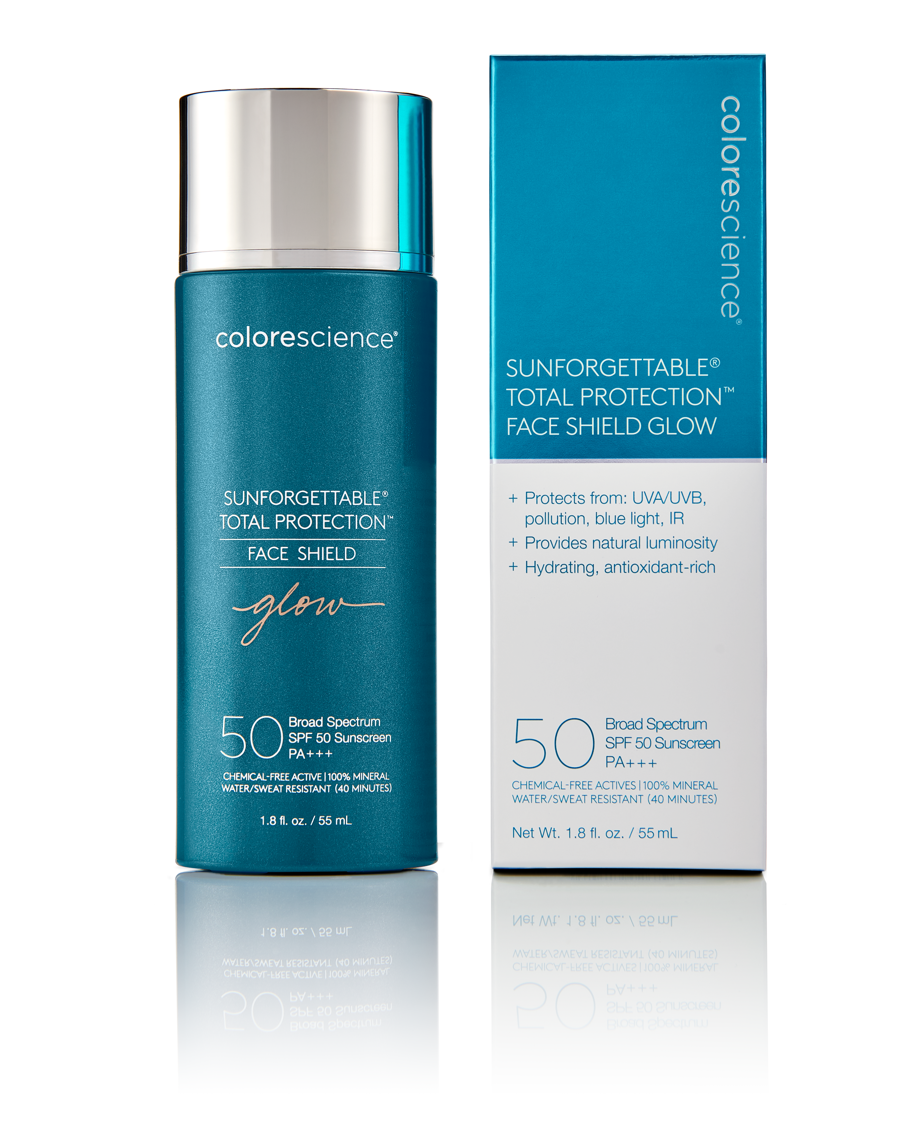 Total Protection Face Shield GLOW SPF 50