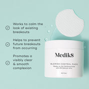 Medik8 Blemish Control Pads Key Benefits