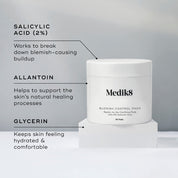 Medik8 Blemish Control Pads Key Ingredients