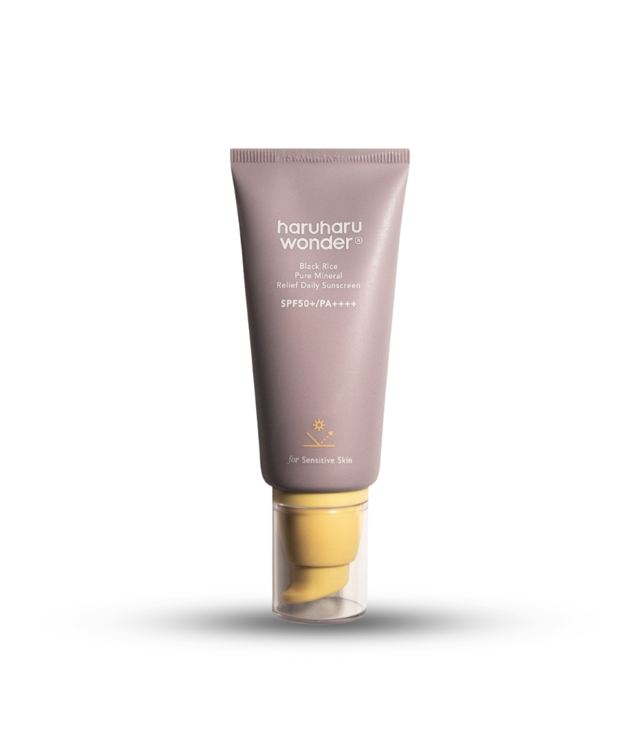 Black Rice Pure Mineral Relief Daily Sunscreen SPF 50+