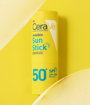 CeraVe Invisible Sun Stick SPF50+ 8g lifestyle shot