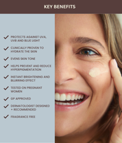 Glow & Go Daily Moisturiser W/ Mineral SPF 30 LIGHT