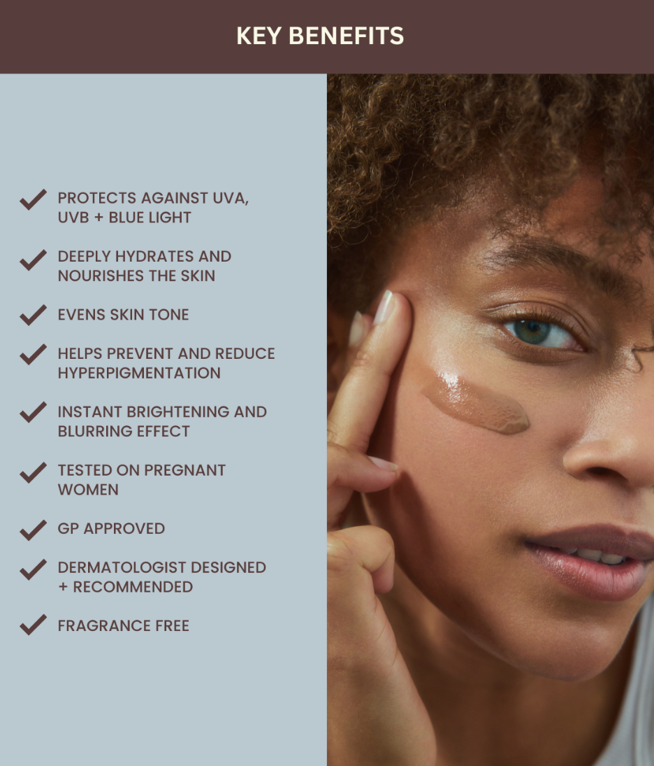 Glow & Go Daily Moisturiser W/ Mineral SPF 30 Deep