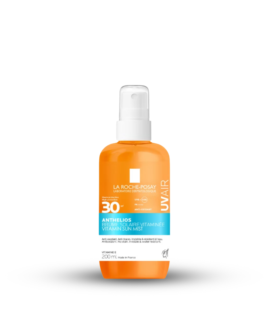 La Roche-Posay Anthelios UVAIR Vitamin Sun Mist SPF30 product shot white background