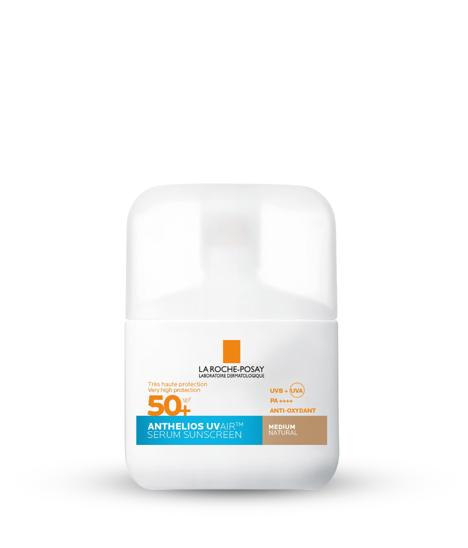 La Roche-Posay Anthelios UVAIR Serum Sunscreen SPF50+ product shot white background