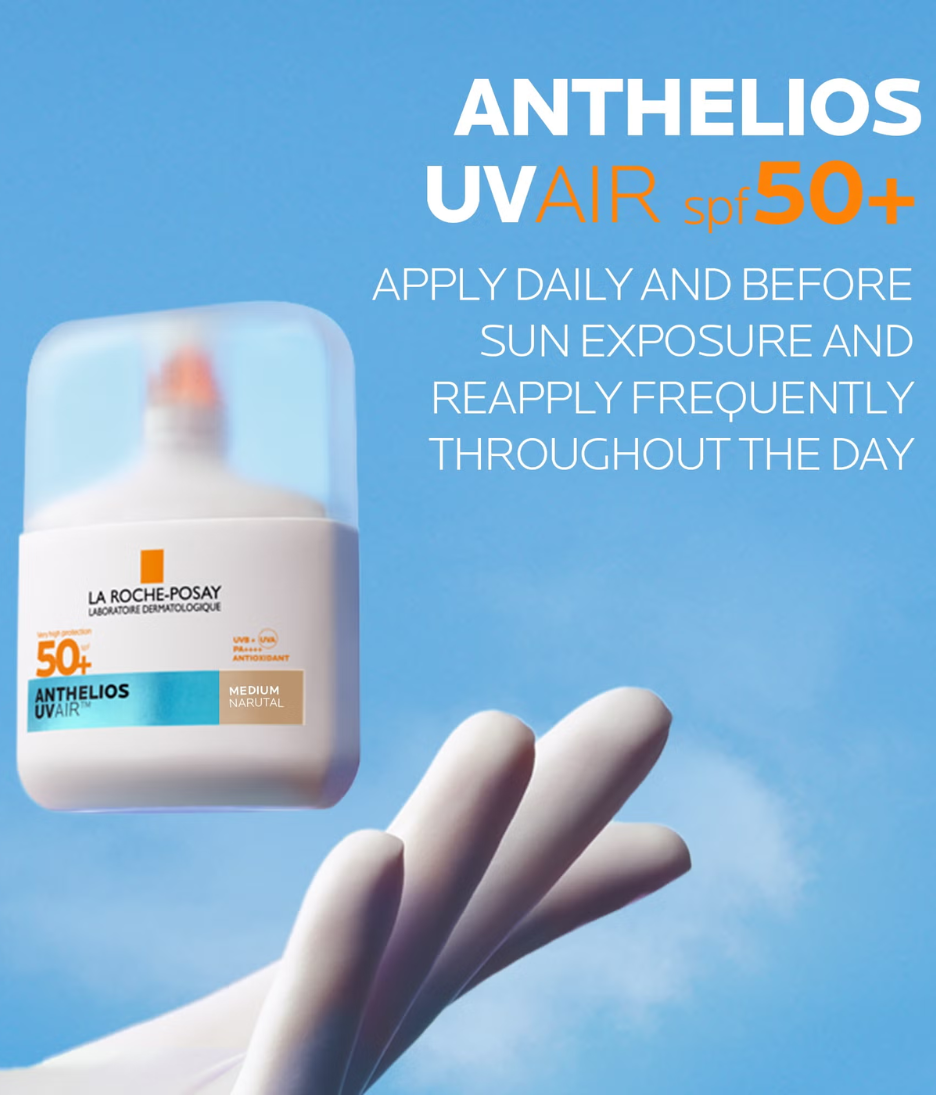 La Roche-Posay Anthelios UVAIR Serum Sunscreen SPF50+  lifestyle