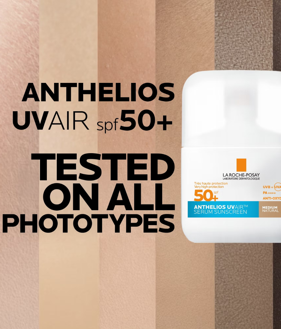 La Roche-Posay Anthelios UVAIR Serum Sunscreen SPF50+ lifestyle