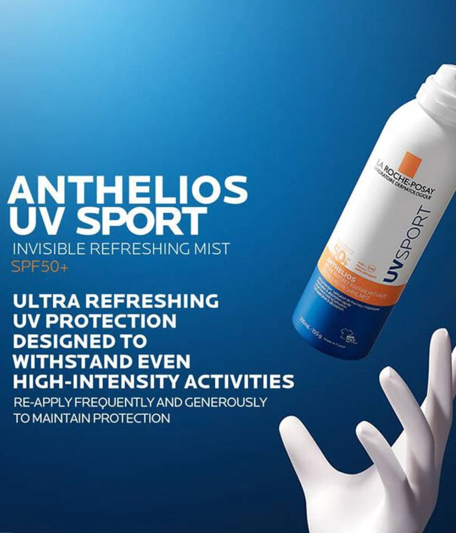 Anthelios UVSPORT Invisible Refreshing Mist product benefits