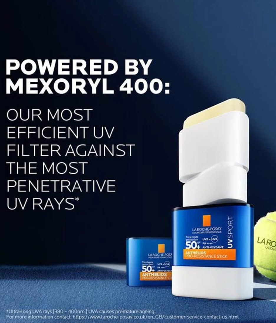 Anthelios UVSPORT Pro-Resistance Stick Benefits