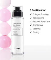 COSRX 6 Peptide Skin Booster peptide breakdown