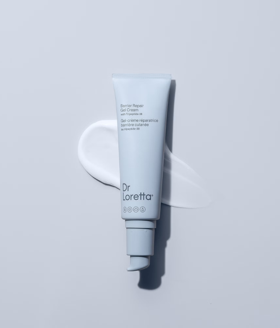 Dr. Loretta Barrier Repair Hydrating Gel Cream 50ml product shot and texture 