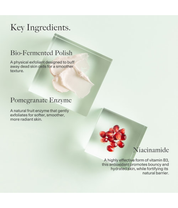 Dr. Loretta Resurfacing Enzyme Polish 50ml key ingredients lifestyle image