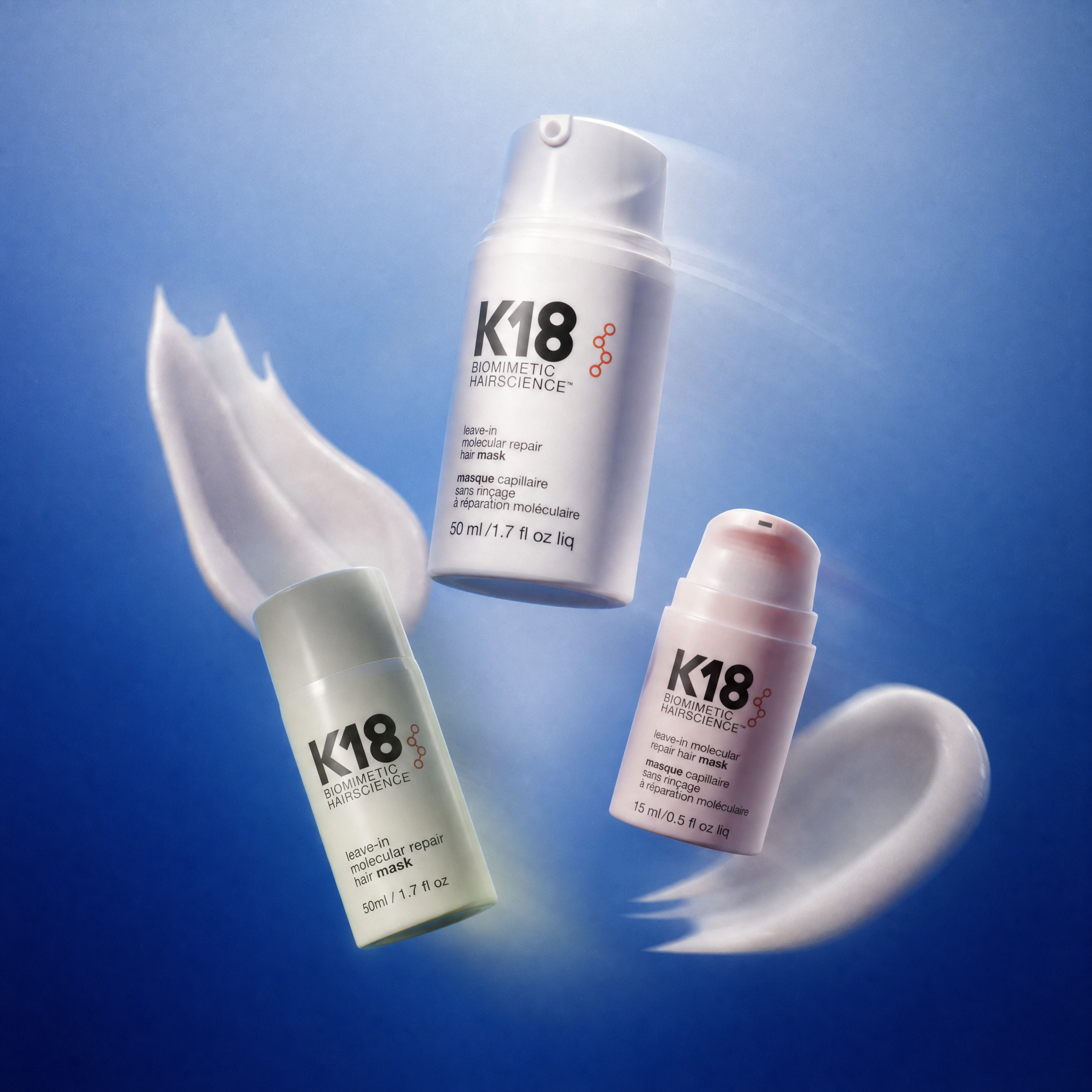 The K18 Leave-In Molecular Repair Hair Mask