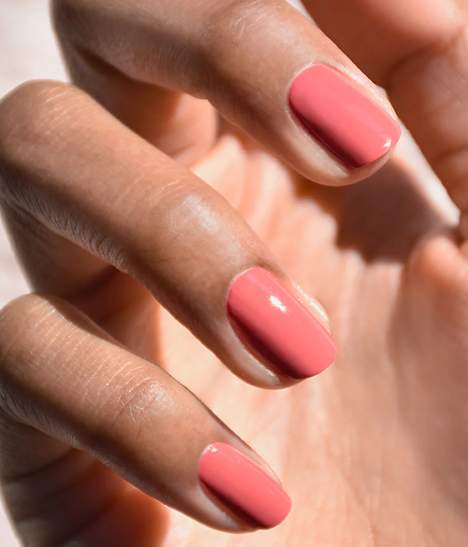 Manucurist Green™ Nail Polish — Bois de Rose 15ml lifestyle image hand model