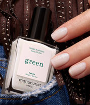 Manucurist Green™ Nail Polish — Nebula 15ml hand model and product shot