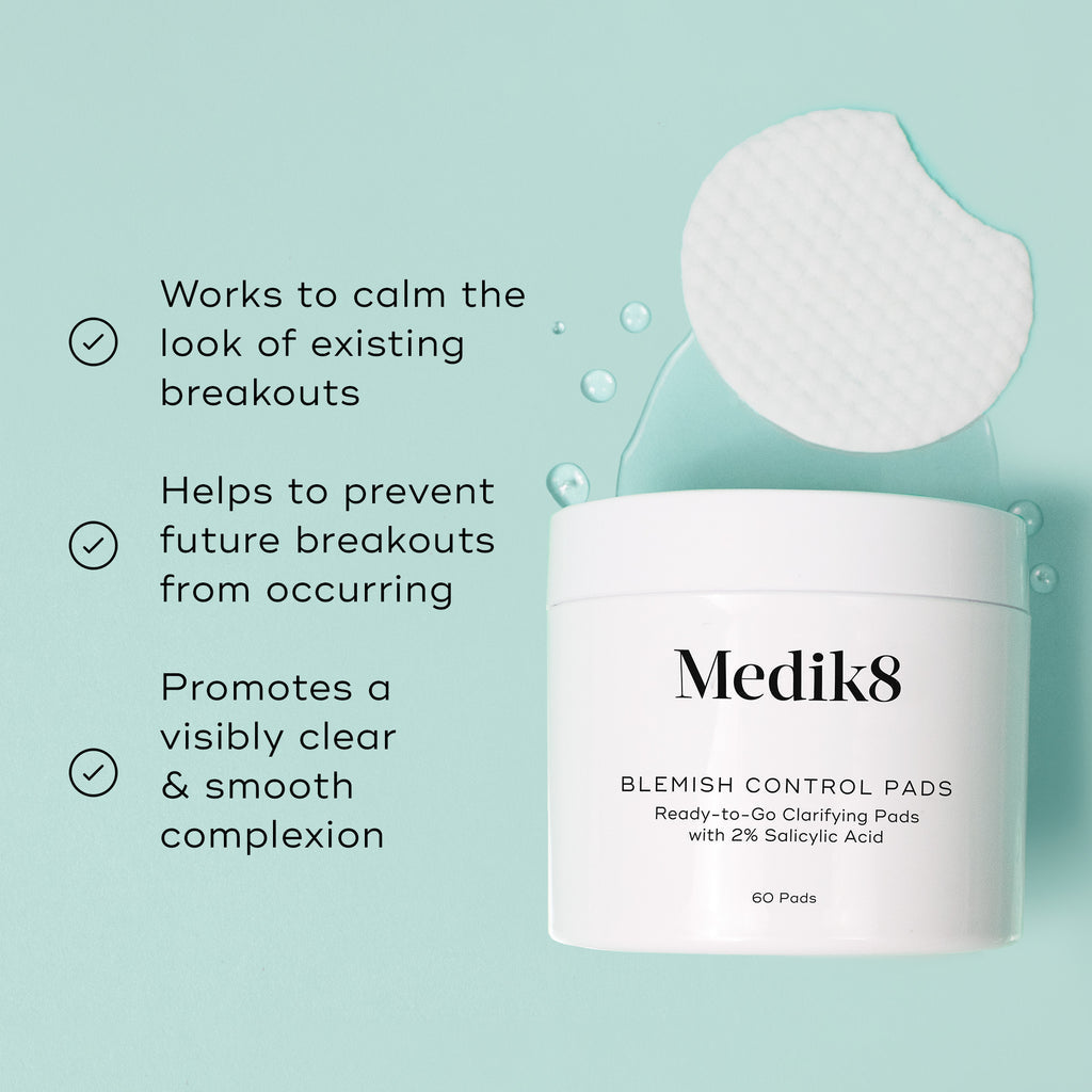 Medik8 Blemish Control Pads Key Benefits