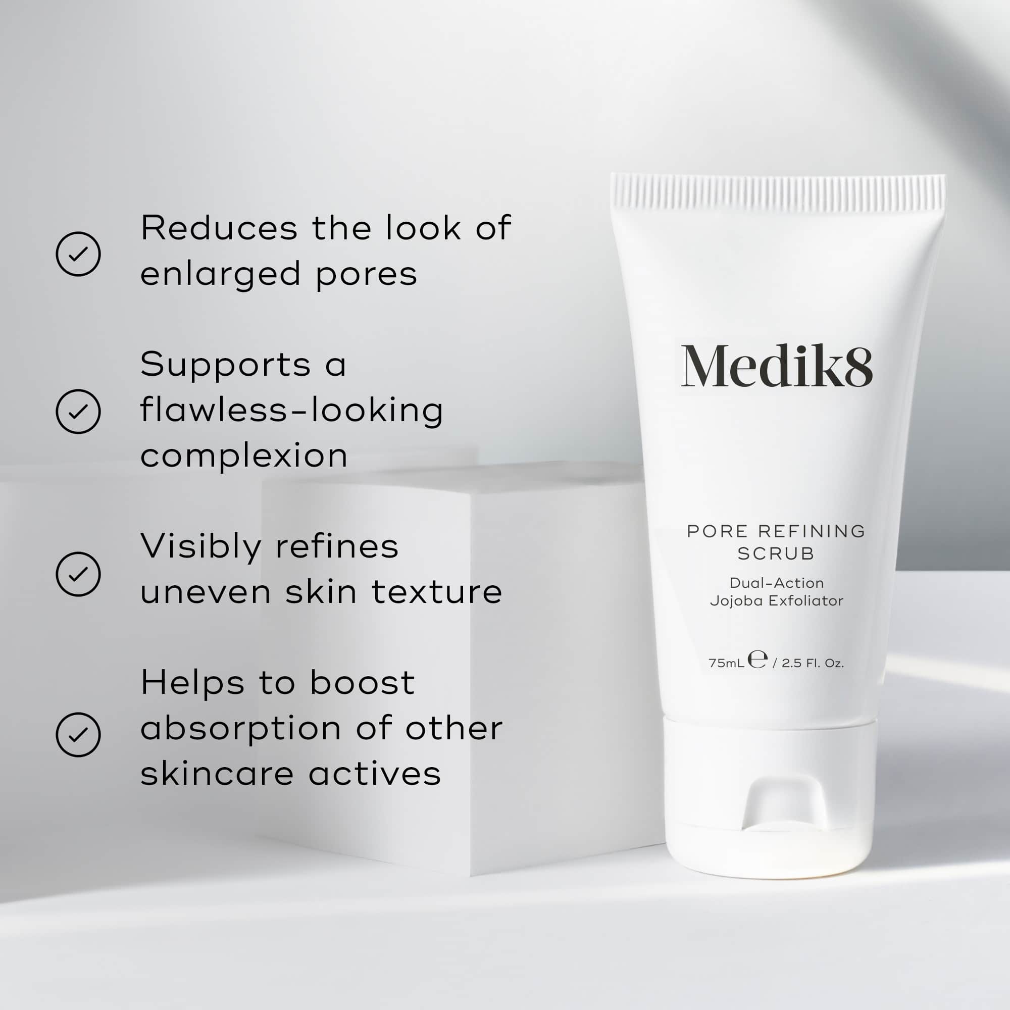 Medik8 Pore Refining Scrub Key Benefits