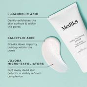 Medik8 Pore Refining Scrub Texture and Ingredients