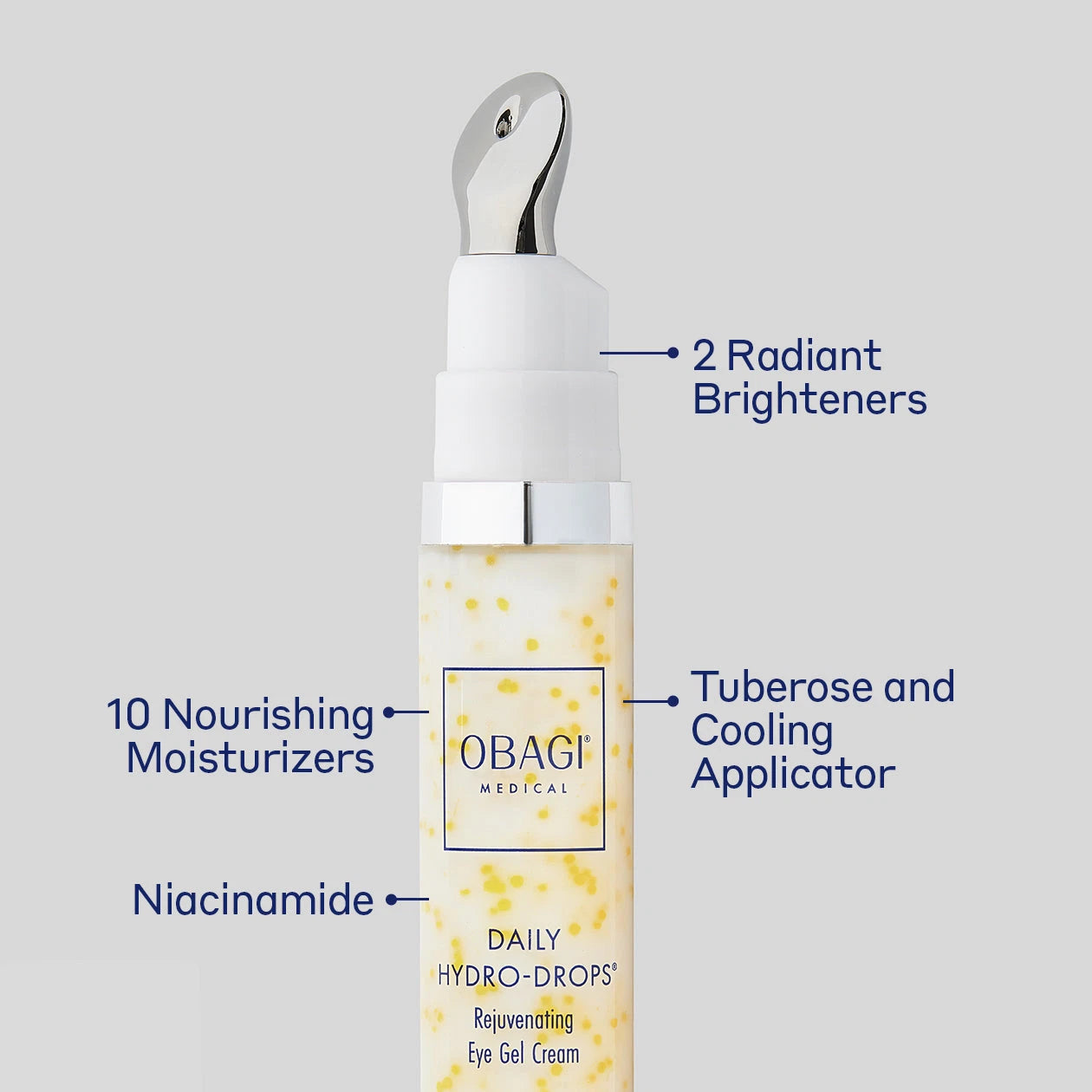 Obagi Hydro Drops Rejuvenating Eye Gel Cream Key Benefits