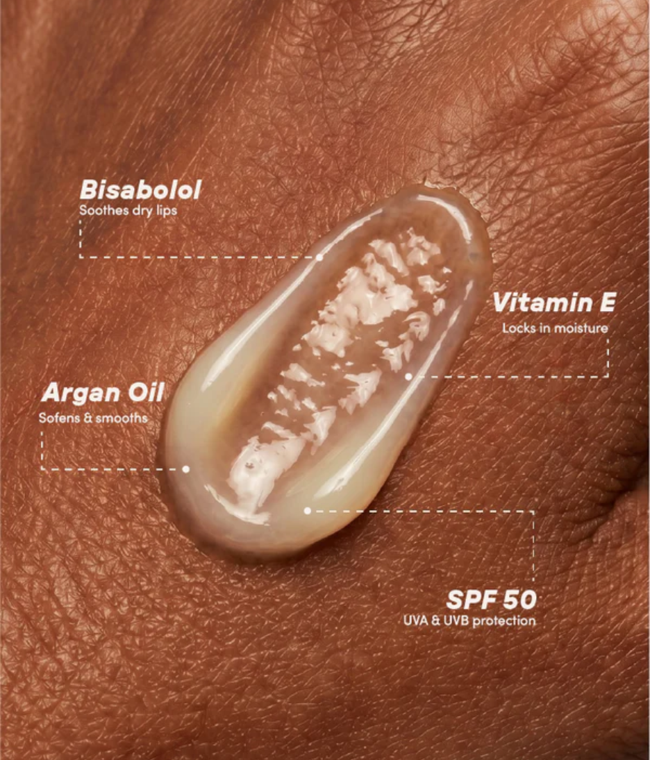 SOLAS KISS LIP BALM PF 50 TEXTURE AND INGREDIENTS