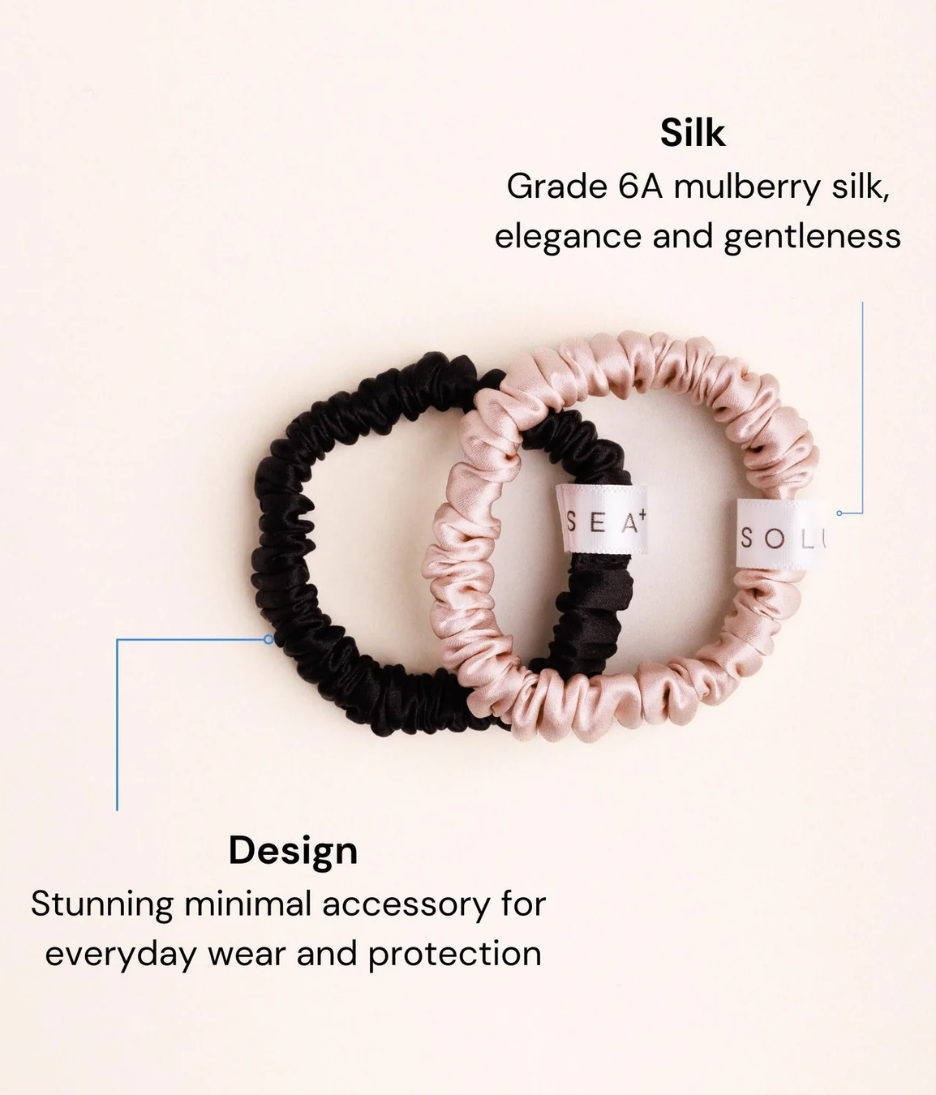 Silk Scrunchies