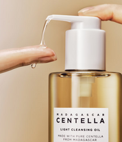 Skin1004 Centella Light cleansing oil texture