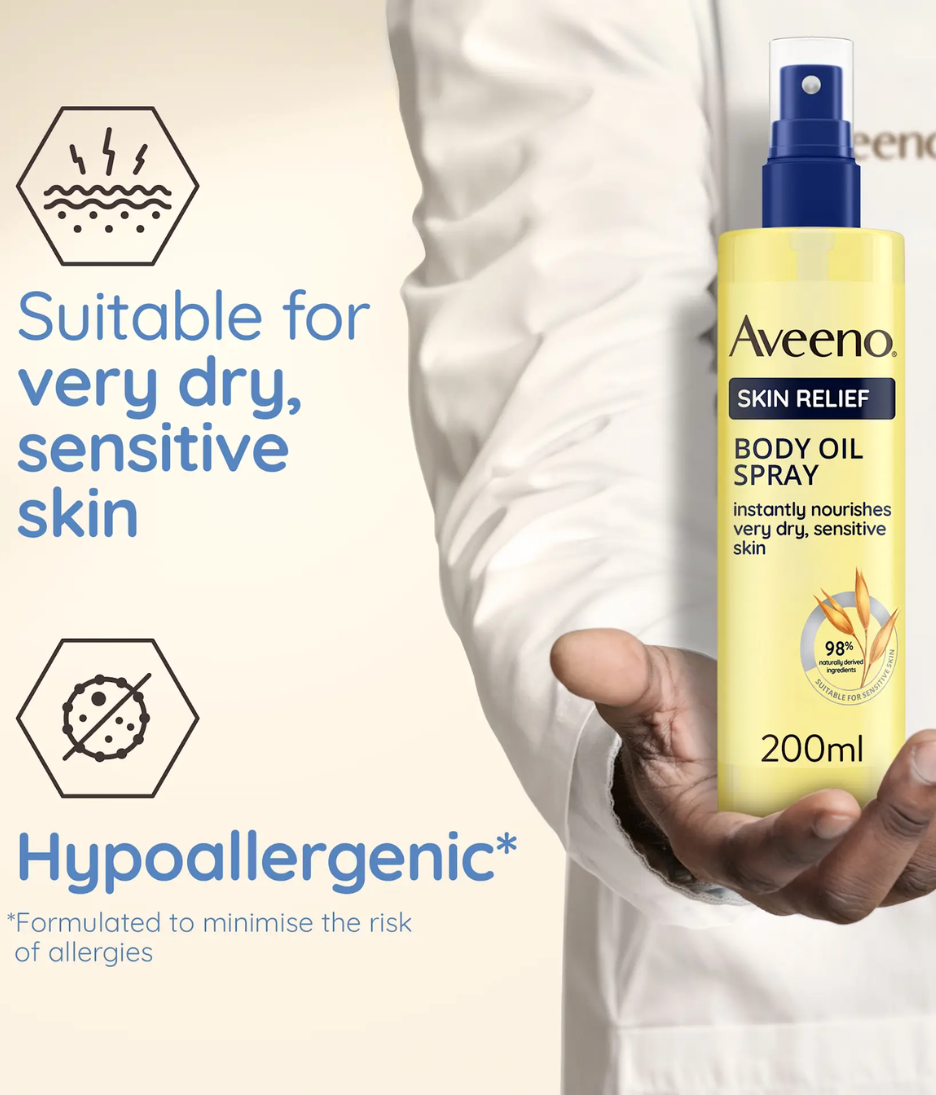 Skin Relief Body Oil Spray