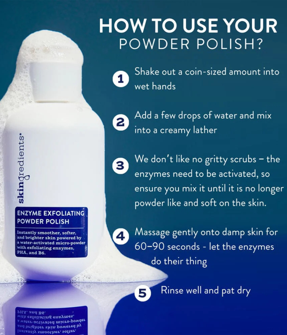 Enzyme Exfoliating Powder Polish