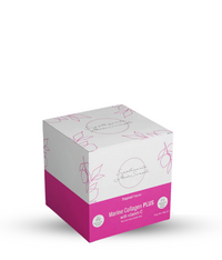 Marine collagen supplement with vitamin C for skin and hair support