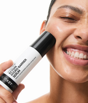 The Inkey List Ectoin Hydro-Barrier Serum promo shot with model