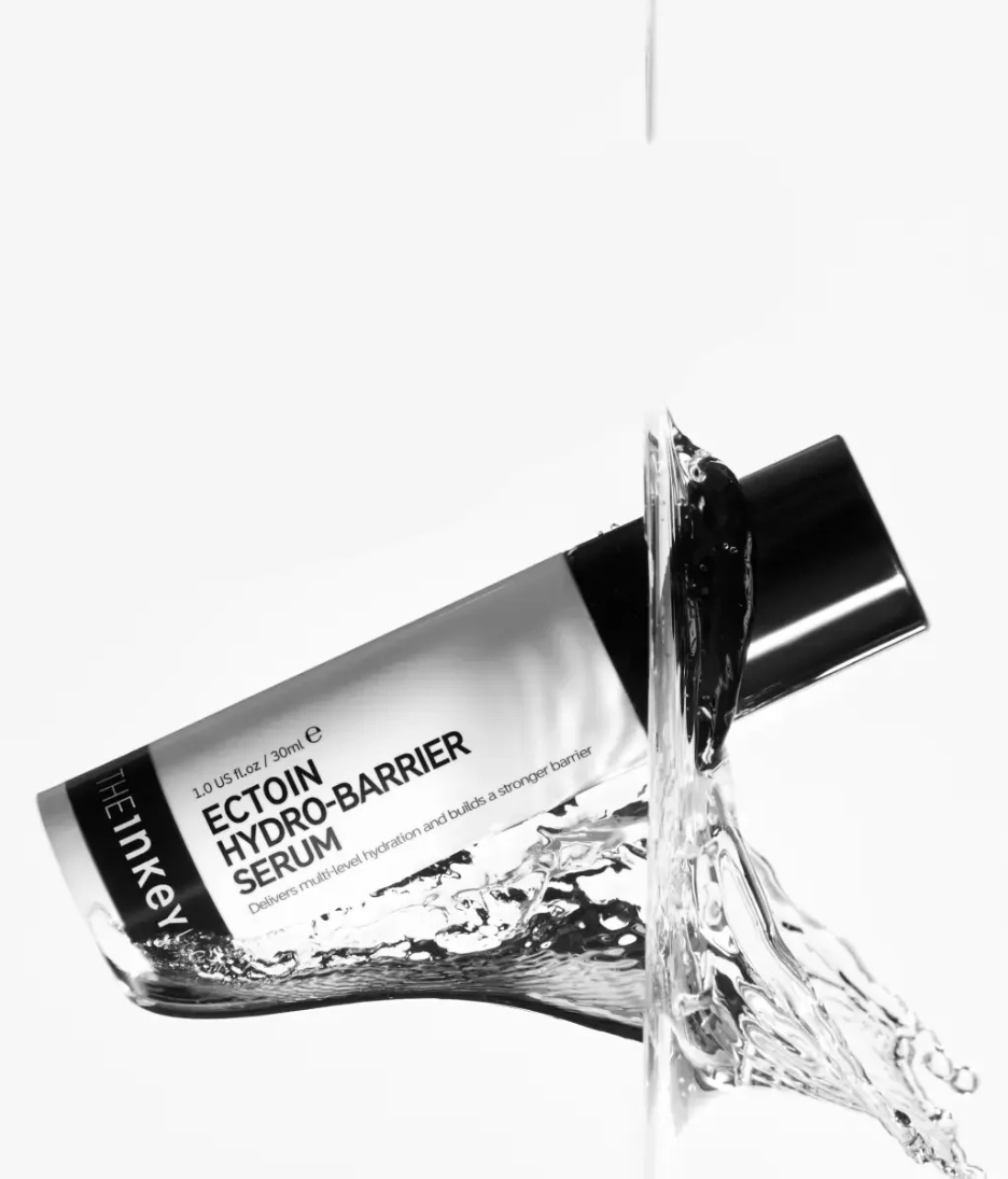 The Inkey List Ectoin Hydro-Barrier Serum lifestyle water splash